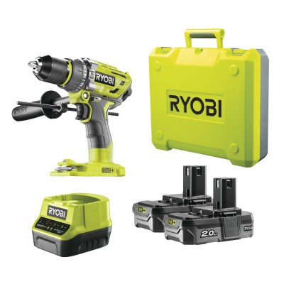 ONE + / Ударная дрель-шуруповерт RYOBI R18PD7-220B ONE + / Ударная дрель-шуруповерт RYOBI R18PD7-220B
