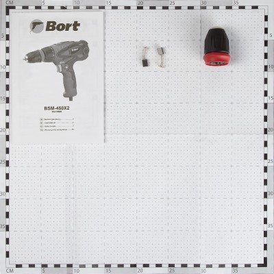 Шуруповерт сетевой Bort BSM-450X2 Шуруповерт сетевой Bort BSM-450X2