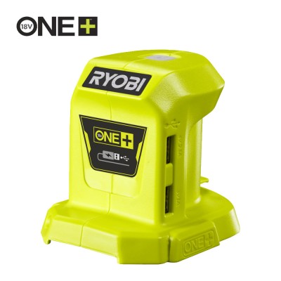 ONE + / Адаптер с аккумулятора 18В на USB RYOBI R18USB-0 (без батареи) ONE + / Адаптер с аккумулятора 18В на USB RYOBI R18USB-0 (без батареи)