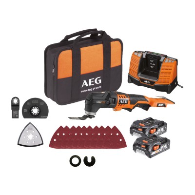 Многофункциональный инструмент AEG OMNI 18 C LI-202B KIT1X Многофункциональный инструмент AEG OMNI 18 C LI-202B KIT1X