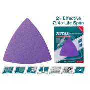 Набор шлифлистов 80 мм TOTAL TAC78080202 (20 шт)