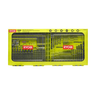 Набор бит и сверл RYOBI RAKDD200 (200 шт) Набор бит и сверл RYOBI RAKDD200 (200 шт)