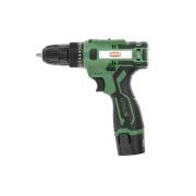 Аккум. дрель промо Hammer ACD12/2C 12В 2x1.5Ач LiION 10мм 0-350/0-1350об/мин, 26 Нм, кейс