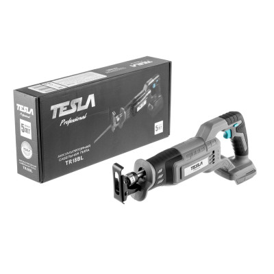Пила сабельная аккумуляторная TESLA TR18BL Пила сабельная аккумуляторная TESLA TR18BL