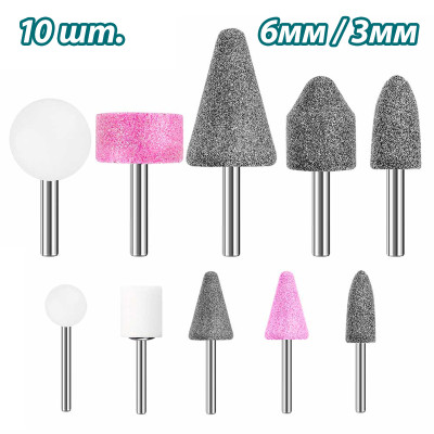 Набор насадок для гравера TOTAL TAKB1001 (10 шт.) Набор насадок для гравера TOTAL TAKB1001 (10 шт.)