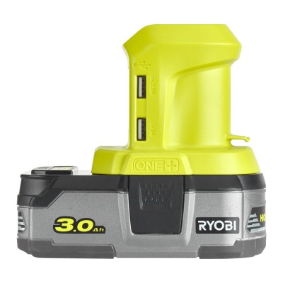 ONE + / Адаптер с аккумулятора 18В на USB RYOBI R18USB-0 (без батареи) ONE + / Адаптер с аккумулятора 18В на USB RYOBI R18USB-0 (без батареи)