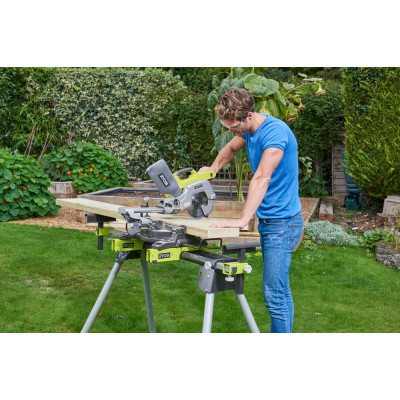 ONE + / Торцовочная пила RYOBI R18MS216-0 (без батареи) ONE + / Торцовочная пила RYOBI R18MS216-0 (без батареи)