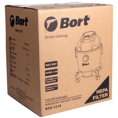 Пылесос строительный Bort BSS-1218 Пылесос строительный Bort BSS-1218