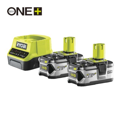 ONE + / Аккумулятор (2) с зарядным устройством RYOBI RC18120-240 ONE + / Аккумулятор (2) с зарядным устройством RYOBI RC18120-240