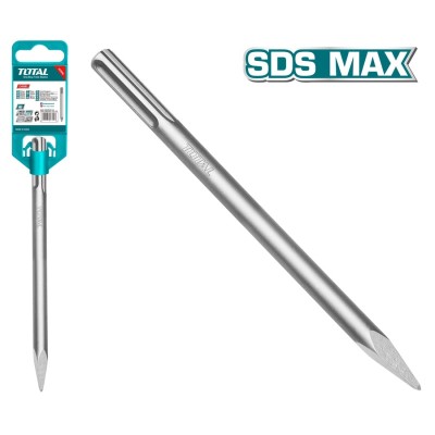 Зубило пиковое SDS-max 18x600 TOTAL TAC1521183 Зубило пиковое SDS-max 18x600 TOTAL TAC1521183