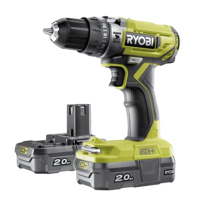 ONE + / Ударная дрель-шуруповерт RYOBI R18PD2-220S ONE + / Ударная дрель-шуруповерт RYOBI R18PD2-220S