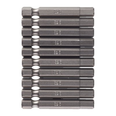 Набор бит Hex 6, 50 мм AEG ASDH65010 (10 шт) Набор бит Hex 6, 50 мм AEG ASDH65010 (10 шт)