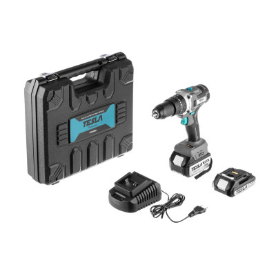 Дрель-шуруповерт ударная аккумуляторная TESLA TCD18HD Дрель-шуруповерт ударная аккумуляторная TESLA TCD18HD