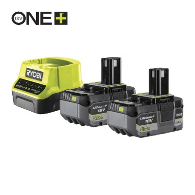 ONE + / Аккумулятор (2) с зарядным устройством RYOBI RC18120-250X ONE + / Аккумулятор (2) с зарядным устройством RYOBI RC18120-250X