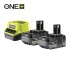 ONE + / Аккумулятор (2) с зарядным устройством RYOBI RC18120-250X ONE + / Аккумулятор (2) с зарядным устройством RYOBI RC18120-250X