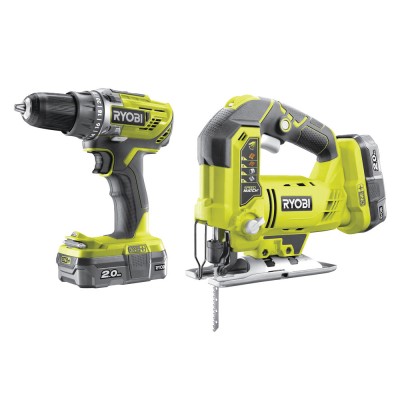 ONE + / Набор инструмента RYOBI R18DDJS-220S ONE + / Набор инструмента RYOBI R18DDJS-220S