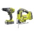 ONE + / Набор инструмента RYOBI R18DDJS-220S ONE + / Набор инструмента RYOBI R18DDJS-220S