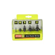 Набор фрез по дереву RYOBI RAKRBS5 (5шт.)