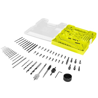 Набор бит и сверл RYOBI RAKDD60 (60 шт.) Набор бит и сверл RYOBI RAKDD60 (60 шт.)