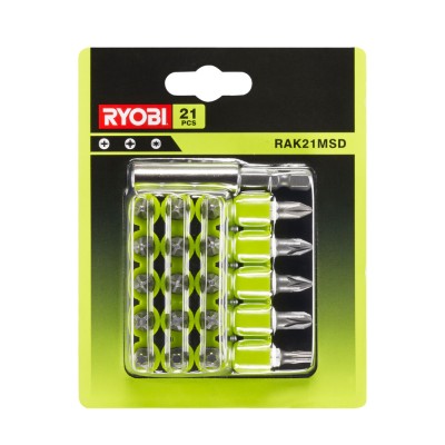 Набор бит RYOBI RAK21MSD (21 шт.) Набор бит RYOBI RAK21MSD (21 шт.)