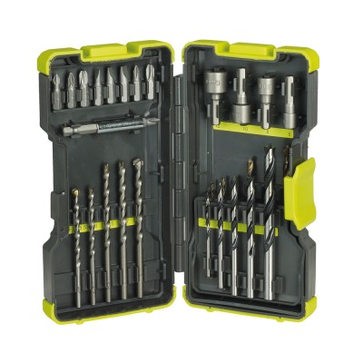 Набор сверл и бит RYOBI RAK30MIX (30 шт.) Набор сверл и бит RYOBI RAK30MIX (30 шт.)
