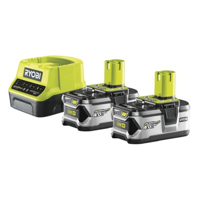 ONE + / Аккумулятор (2) с зарядным устройством RYOBI RC18120-240 ONE + / Аккумулятор (2) с зарядным устройством RYOBI RC18120-240