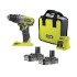 ONE + / Ударная дрель-шуруповерт RYOBI R18PD2-220S ONE + / Ударная дрель-шуруповерт RYOBI R18PD2-220S