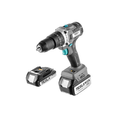 Дрель-шуруповерт ударная аккумуляторная TESLA TCD18HD Дрель-шуруповерт ударная аккумуляторная TESLA TCD18HD