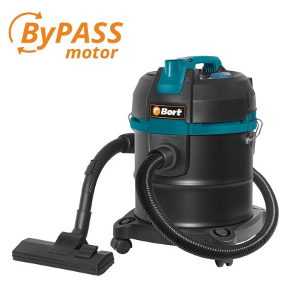 Пылесос строительный Bort BSS-1220 BLACK Пылесос строительный Bort BSS-1220 BLACK