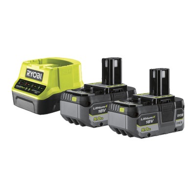 ONE + / Аккумулятор (2) с зарядным устройством RYOBI RC18120-250X ONE + / Аккумулятор (2) с зарядным устройством RYOBI RC18120-250X