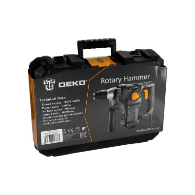 Перфоратор DEKO DKH1600W SET 7 Перфоратор DEKO DKH1600W SET 7