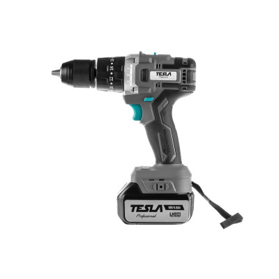 Дрель-шуруповерт ударная аккумуляторная TESLA TCD18HD Дрель-шуруповерт ударная аккумуляторная TESLA TCD18HD