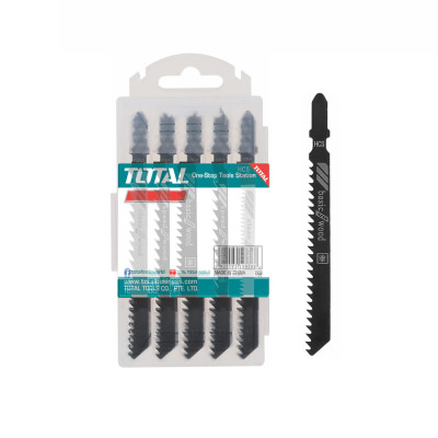 Пилка для лобзика по дереву TOTAL TAC151111C (15 шт) Пилка для лобзика по дереву TOTAL TAC151111C (15 шт)