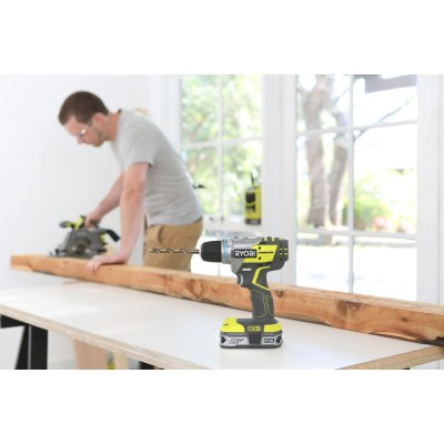 ONE + / Дрель-шуруповерт RYOBI R18DDBL-0 (без батареи) ONE + / Дрель-шуруповерт RYOBI R18DDBL-0 (без батареи)