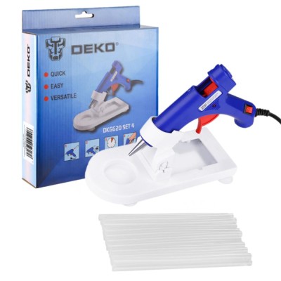 Термоклеевой пистолет DEKO DKGG20 SET4 Термоклеевой пистолет DEKO DKGG20 SET4