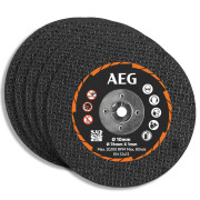 Круг отрезной по металлу D 76x10х1 мм AAKMMMC05 AEG 4932478588 (5 шт.)