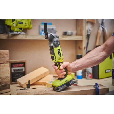 ONE + / Многофункциональный инструмент RYOBI R18MT-0 (без батареи) ONE + / Многофункциональный инструмент RYOBI R18MT-0 (без батареи)