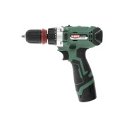 Аккум. дрель Hammer ACD122QC 12В 2x2Ач LiION 10мм 0-350/0-1400об/мин 28Нм