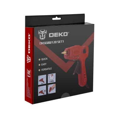Термоклеевой пистолет DEKO DKGG80/120 SET1 Термоклеевой пистолет DEKO DKGG80/120 SET1