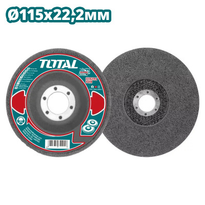 Круг шлифовальный 115х22,2 мм TOTAL TAC661151 Круг шлифовальный 115х22,2 мм TOTAL TAC661151