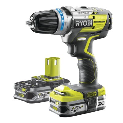 ONE + / Ударная дрель-шуруповерт RYOBI R18PDBL-225S ONE + / Ударная дрель-шуруповерт RYOBI R18PDBL-225S