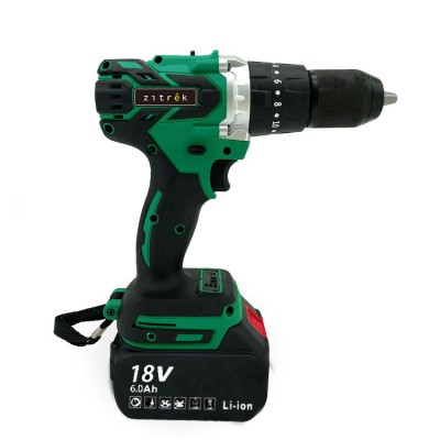 Дрель-шуруповерт аккумуляторная ударная Zitrek Green Impact 18V 063-4046 Дрель-шуруповерт аккумуляторная ударная Zitrek Green Impact 18V 063-4046