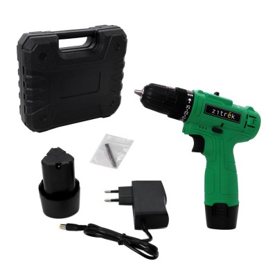Дрель-шуруповерт аккумуляторная Zitrek Green 12-Li-ion Plus Дрель-шуруповерт аккумуляторная Zitrek Green 12-Li-ion Plus