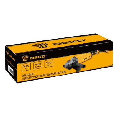 Углошлифмашина DEKO AG2600DK Углошлифмашина DEKO AG2600DK