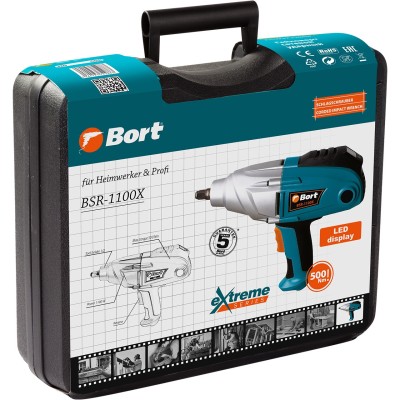 Гайковерт сетевой Bort BSR-1100X Гайковерт сетевой Bort BSR-1100X