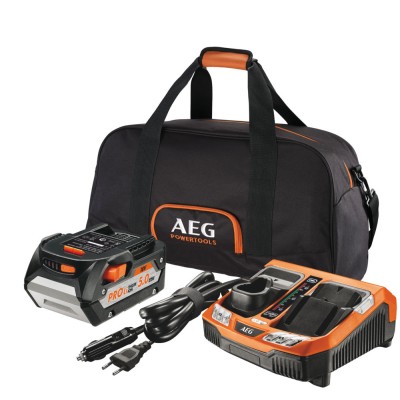 Аккумулятор AEG SET L1850BLK с зарядным устройством (в сумке) Аккумулятор AEG SET L1850BLK с зарядным устройством (в сумке)