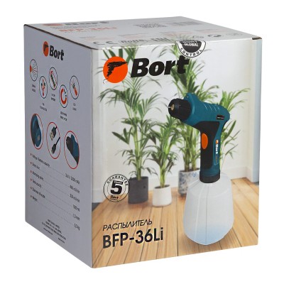 Распылитель аккумуляторный Bort BFP-36-Li Распылитель аккумуляторный Bort BFP-36-Li