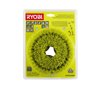 Щетка средняя для щеточной машины RYOBI RAKSCRUBM Щетка средняя для щеточной машины RYOBI RAKSCRUBM