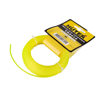 Леска (2.4 мм; 12 м; витой квадрат) Huter TS2412 Леска (2.4 мм; 12 м; витой квадрат) Huter TS2412