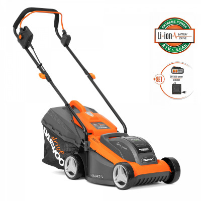 Газонокосилка аккумуляторная DAEWOO DLM 3221Li SET Газонокосилка аккумуляторная DAEWOO DLM 3221Li SET